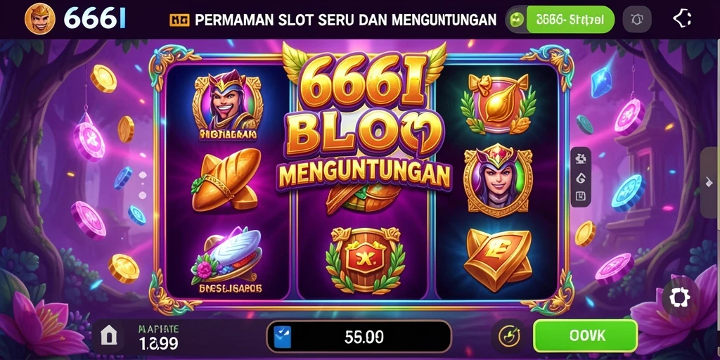 Screenshot gameplay 666I menampilkan putaran Slot yang mendebarkan.