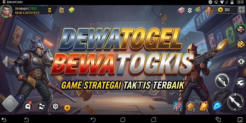 Tampilan gameplay DEWATOGEL yang menggugah selera strategi.