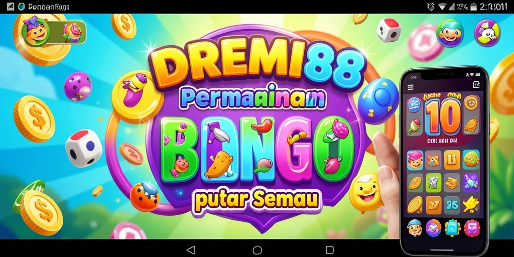 Tampilan gameplay DOREMI88 dengan suasana Bingo yang seru.