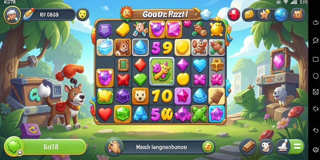 Tampilkan gameplay seru dari KG778 dengan tantangan Match-3.