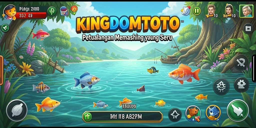Tangkapan ikan besar dan gameplay yang mendebarkan di KINGDOMTOTO.