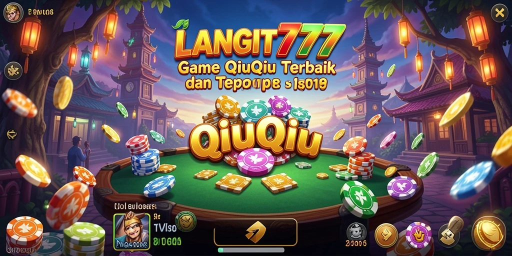 Tampilan gameplay seru LANGIT777 dalam bermain QiuQiu.