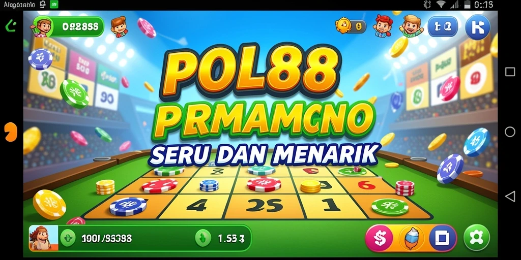 Tampilan gameplay Bingo di POL88 yang seru dan interaktif.