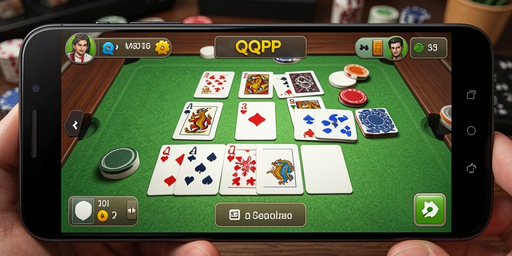 Screenshot gameplay QQRP yang seru dan interaktif.