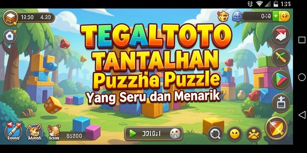 Screenshot TEGALTOTO menampilkan gameplay puzzle yang menantang dan seru.